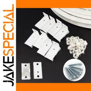 Modern Side-Mounted Curtain Track Support Set