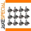Set of 12 Mini 500K Audio Taper Guitar Potentiometers