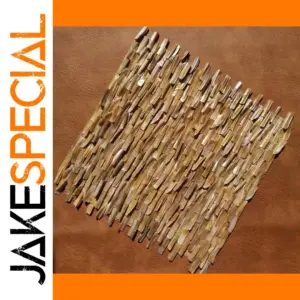 White Mother-of-Pearl Fish Scale Mosaic Tile