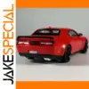 Red Dodge Challenger Hellcat 1:24 Model Car