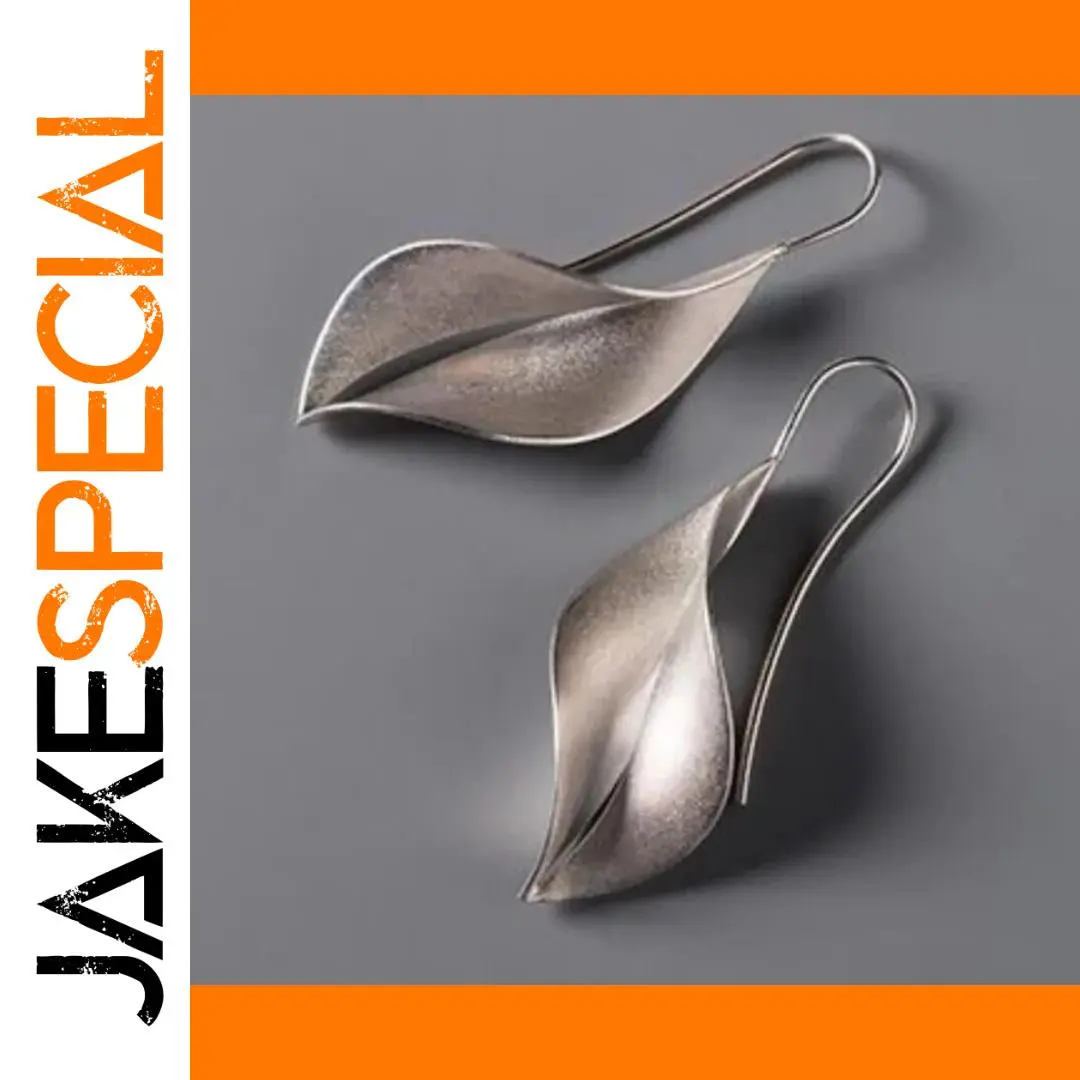 Silver Drop Earrings with Geometric Cross Motif 1 Silver Drop Earrings with Geometric Cross Motif