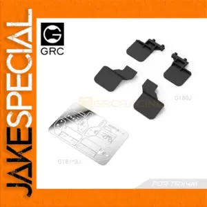 GRC 1/18 RC Mud Flap Set for Traxxas TRX4M