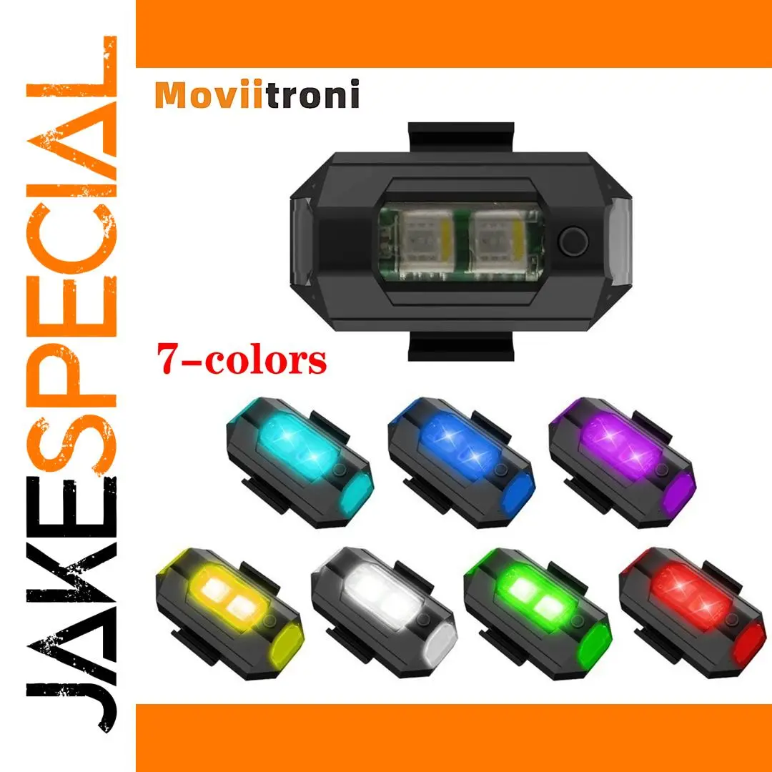 High-Visibility LED Strobe Light Set for Outdoor Safety 1 High-Visibility LED Strobe Light Set for Outdoor Safety
