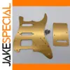 Gold Aluminum Pickguard & Backplate Set for Stratocaster