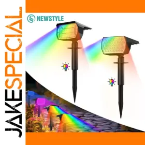 RGB Solar Spotlight with 20/37 LEDs