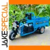 Blue 1:12 Scale Diecast Tricycle Model