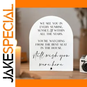 Wedding Memorial Acrylic Sign