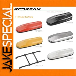 RC Car Roof Rack and Box Set for 1/12-1/24 Models