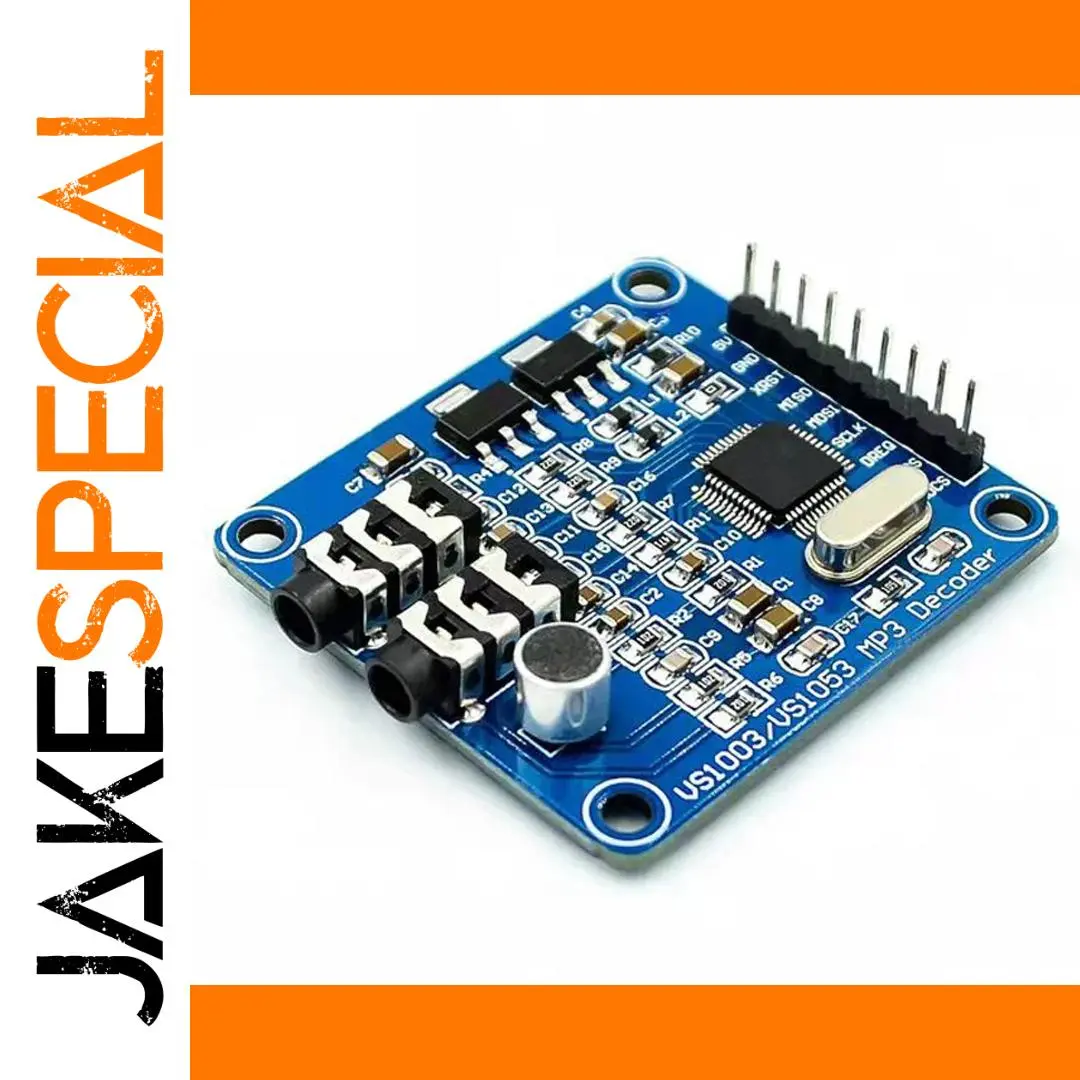 VS1003B MP3 Decoder Module for Embedded Projects 1 VS1003B MP3 Decoder Module for Embedded Projects