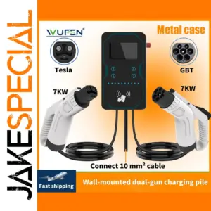 WUFEN EVSE 14KW Dual Connector Wallbox Charging Station
