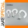 Modern White Flexible Spring Shower Hose