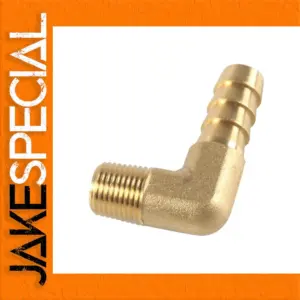 Brass 90° Elbow Connector NPT 1/8" to 3/4"