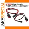 30A Anders to DC 5521 Power Cable 0.3-5m