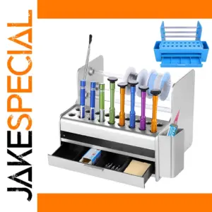 Multi-Compartment Electronics Repair Storage Box