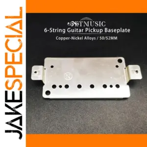 Copper Guitar Pickup Baseplates Set (10 Pieces)