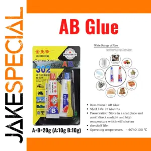 Waterproof Dual-Component AB Glue 20g