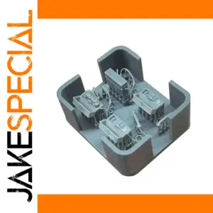 Vintage Military Field Telephone Diorama Model