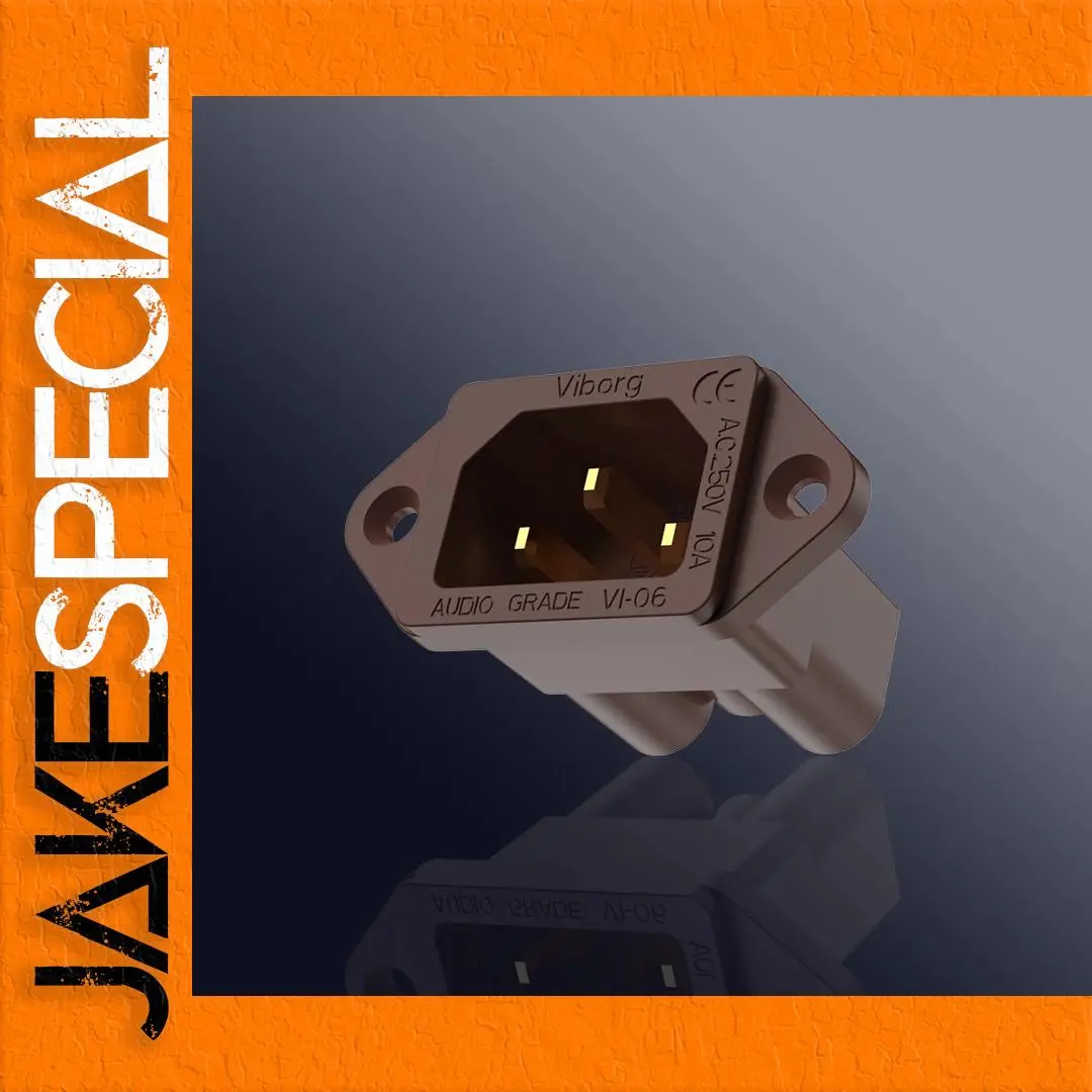 Premium IEC Power Inlet Plug VI06CG 1 Premium IEC Power Inlet Plug VI06CG