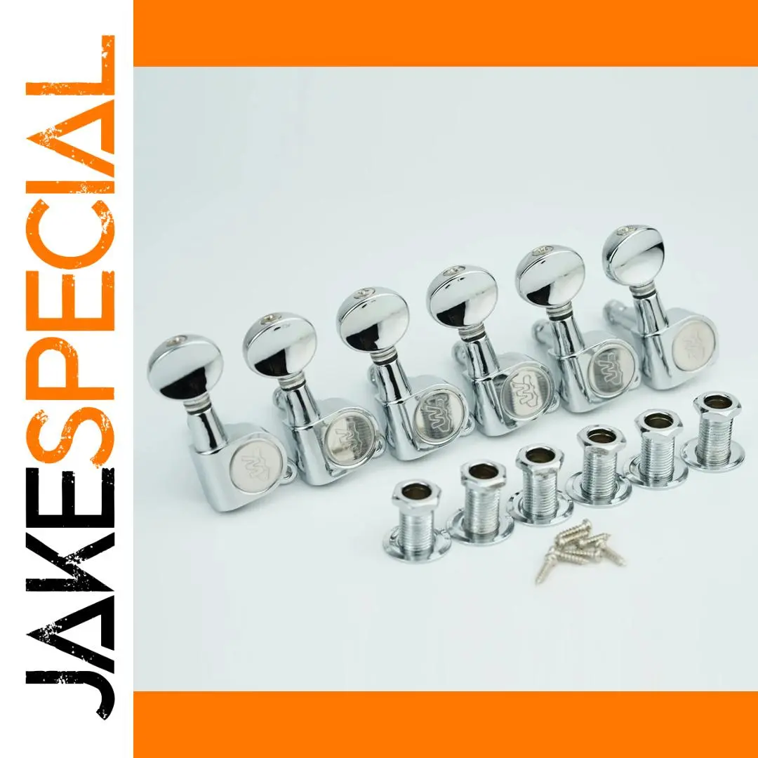 Wilkinson CR WJN05 Guitar Tuners Silver Set 1 Wilkinson CR WJN05 Guitar Tuners Silver Set