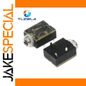 100-Pack 3.5mm Stereo Jack Sockets for PCBs