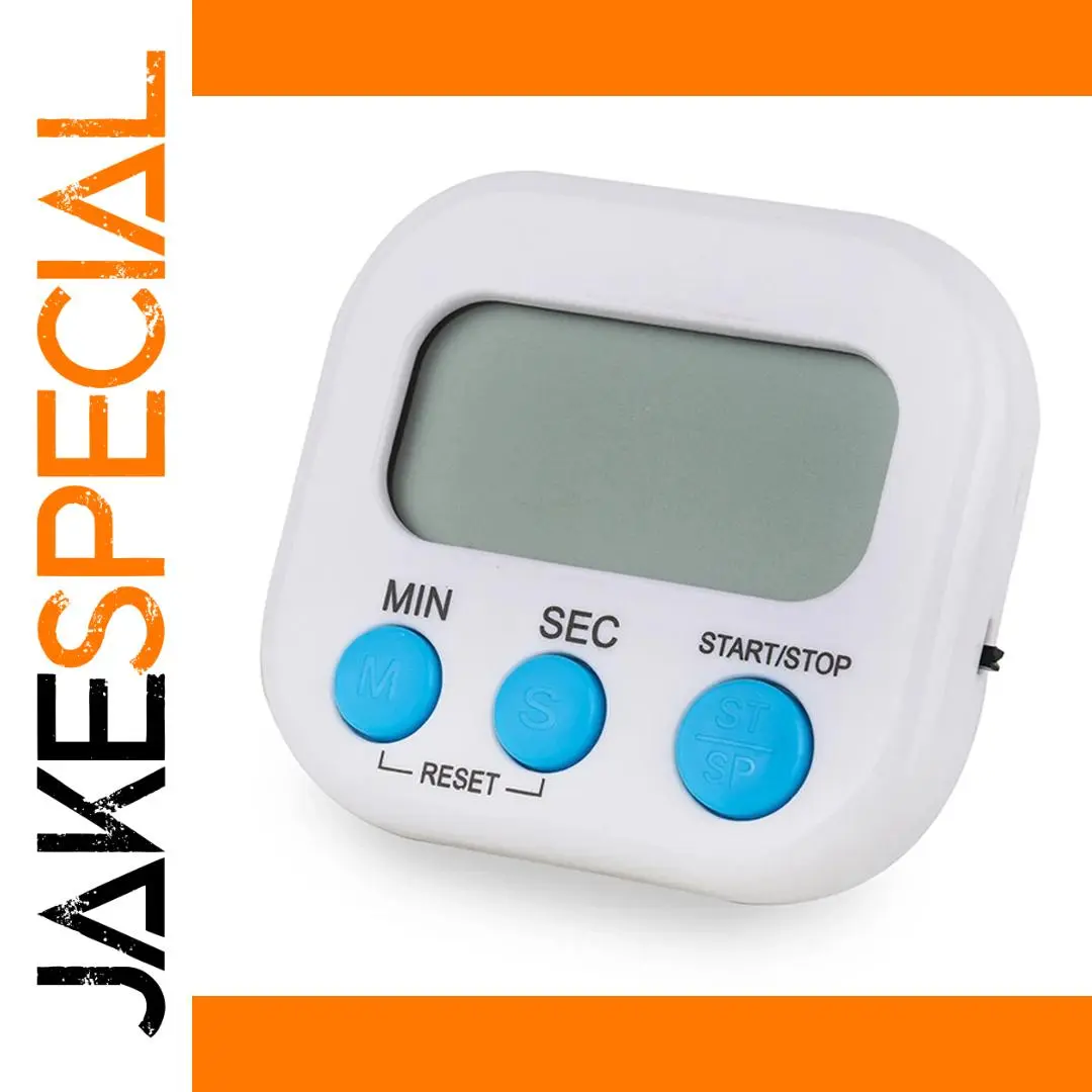 Digital Kitchen Timer 7.3x6.5x2cm, 99min LCD 1 Digital Kitchen Timer 7.3x6.5x2cm, 99min LCD