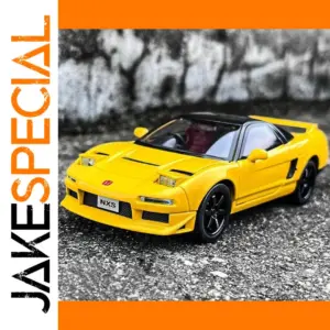 Vibrant Yellow 1:32 Acura NSX Diecast Model