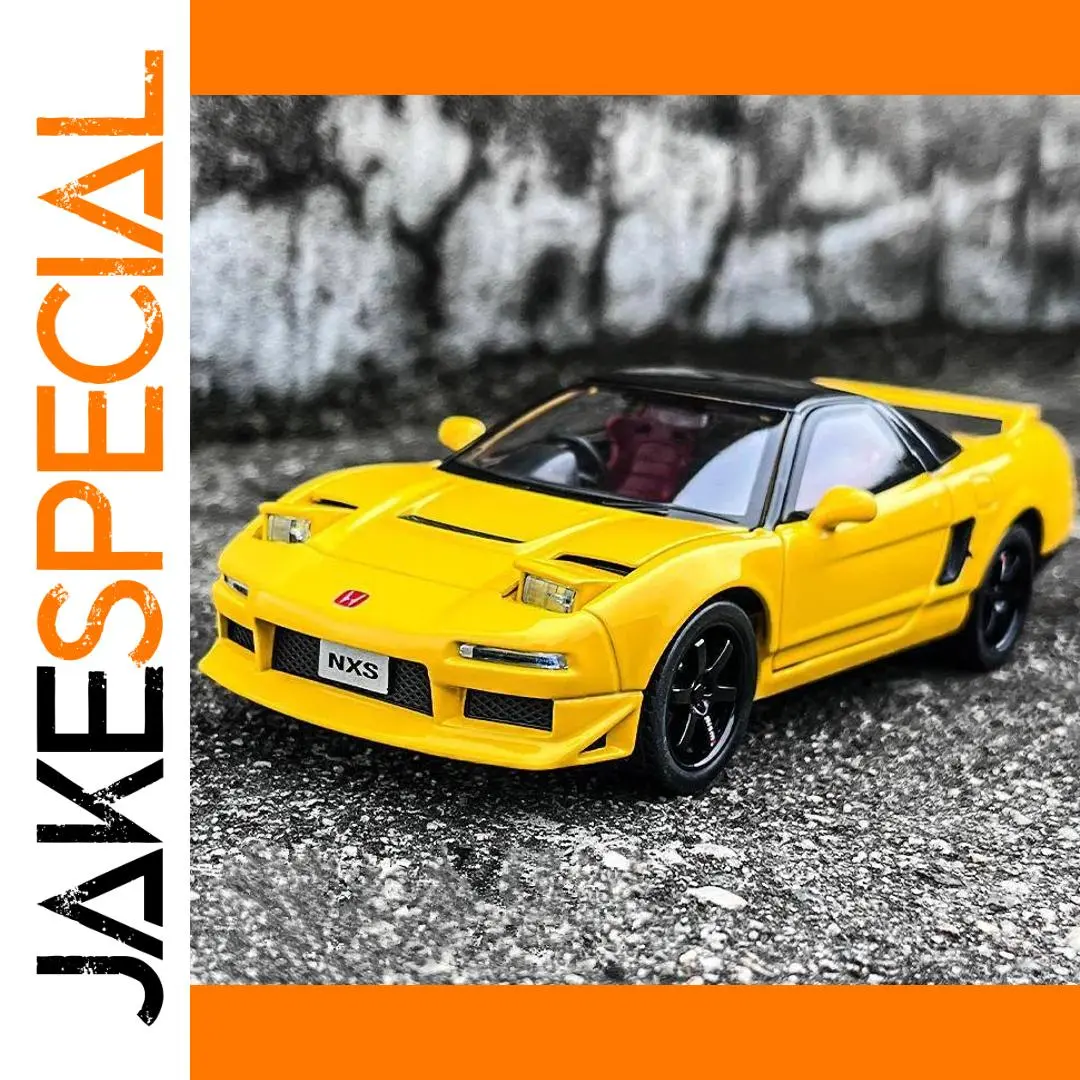 Vibrant Yellow 1:32 Acura NSX Diecast Model 1 Vibrant Yellow 1:32 Acura NSX Diecast Model