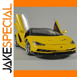 Yellow Lamborghini Centenario 1:18 Diecast Model