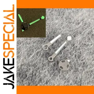 Luminous Green Watch Hands Set for Japanese Movements