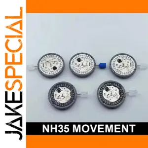 NH35 VK63 VK64 Automatic Watch Movement 28.4mm
