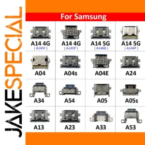 Samsung A04 & A54 USB Port Connectors Set