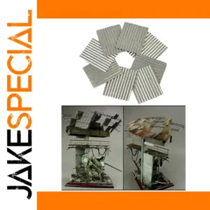 1/35 Metal Corrugated Sheets Model Kit