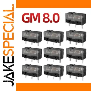 Kailh GM 8.0 Micro Switches for Mice (Set of 1-10)