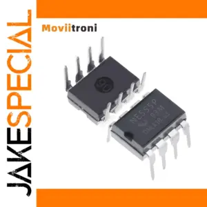 NE555 Timer IC DIP-8 for Precise Timing