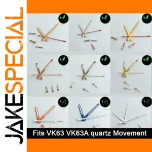 VK63/ VK63A Watch Hands Set in Multiple Colors