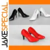 Elegant 1/6 Scale High Heel Doll Shoes