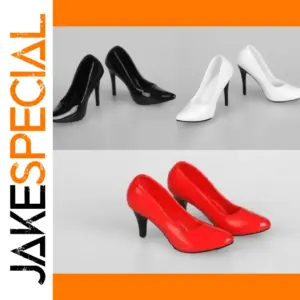 Elegant 1/6 Scale High Heel Doll Shoes