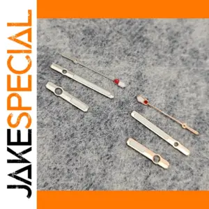 Rose Gold and Silver Watch Hands Set for Swiss Movements