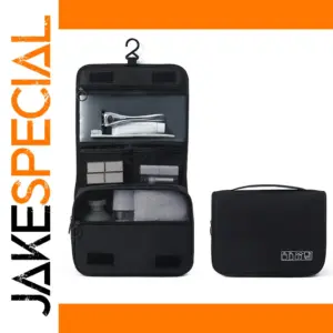 Waterproof Toiletry Bag with Multiple Compartments