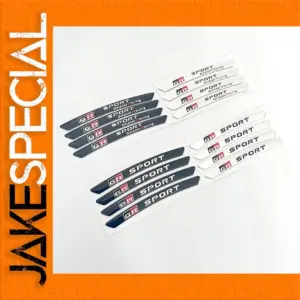 Gazoo Racing Aluminium Rim Stickers for Toyota