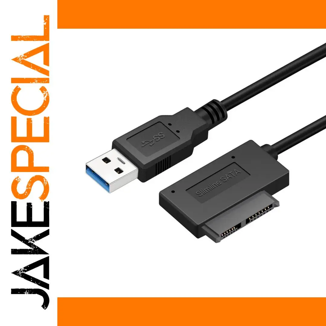 SATA to USB 3.0 Adapter for Optical Drives 1 SATA to USB 3.0 Adapter for Optical Drives