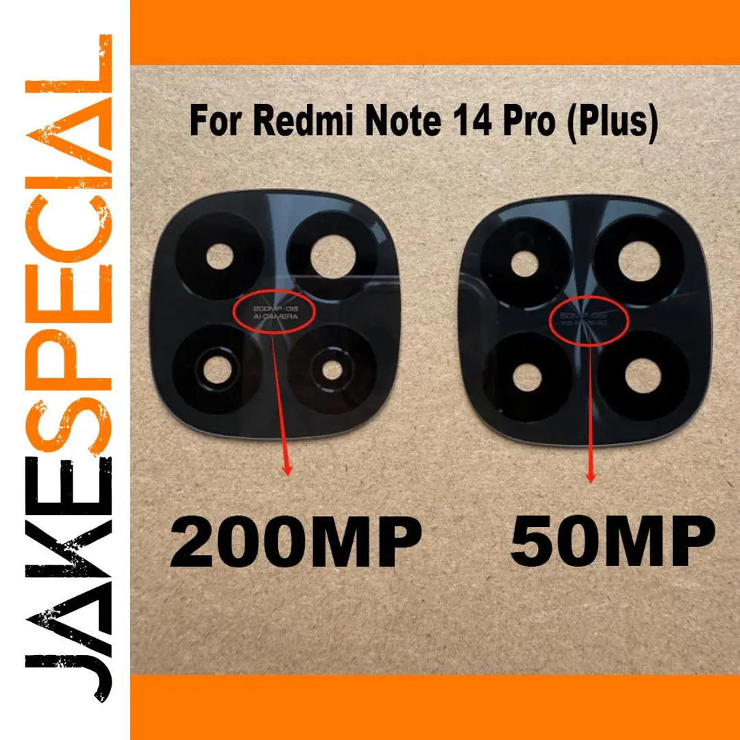 Replacement Camera Lens Glass for Xiaomi Redmi Note 14 Pro Plus 1 Replacement Camera Lens Glass for Xiaomi Redmi Note 14 Pro Plus