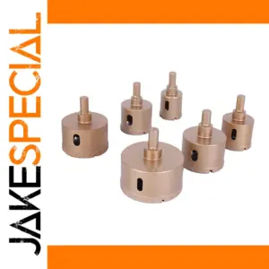 Durable Diamond-Coated Core Drill Bit Set