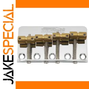 Wilkinson WBBC Brass Saddle Bass Bridge for Precision & Jazz