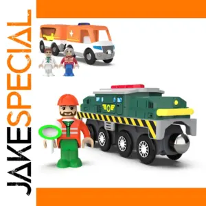 Vibrant Kids' Electric Train Set by Hanma