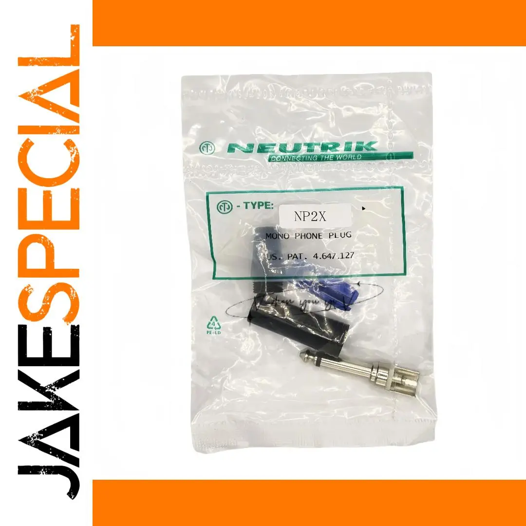 50-Pack Rhodium-Plate 6.35mm Audio Jack Plugs 1 50-Pack Rhodium-Plate 6.35mm Audio Jack Plugs