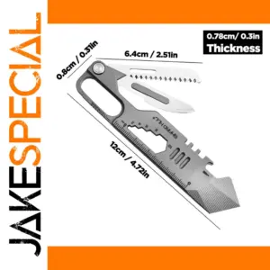 13-in-1 Titanium EDC Multitool for Outdoors