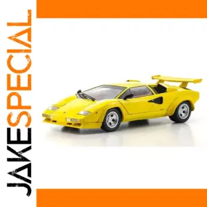 Yellow Lamborghini Countach LP5000 1:18 Scale Model