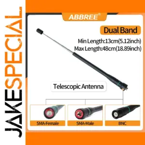 Abbree AR-775 Dual-Band Portable Antenna
