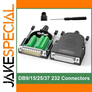 Solderless D-SUB Connector for RS232 and VGA